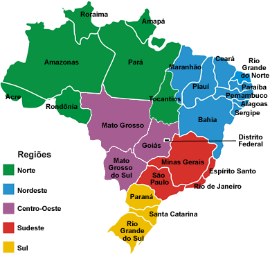 estados e capitais do brasil