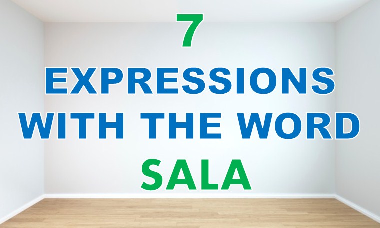 expressions with the word sala