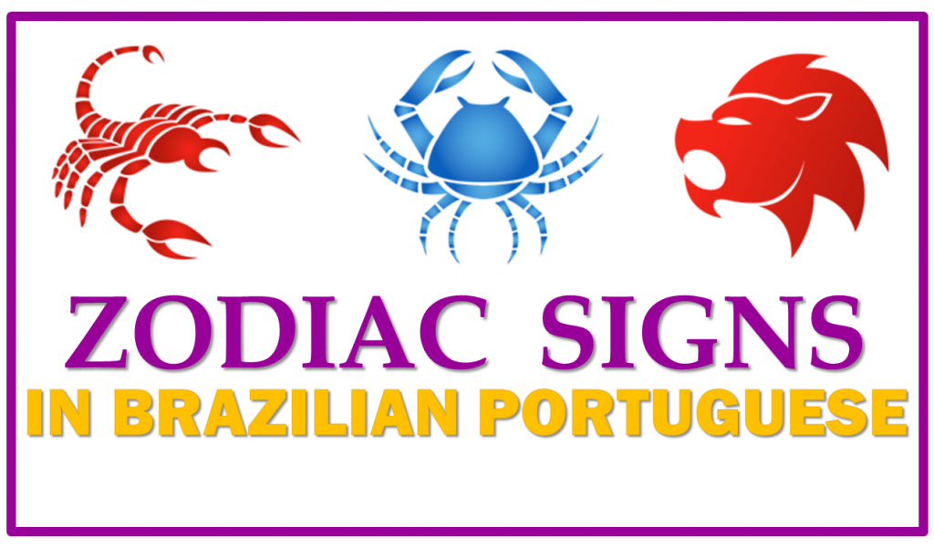 zodiac signs portuguese