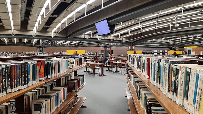 biblioteca centro cultural São Paulo