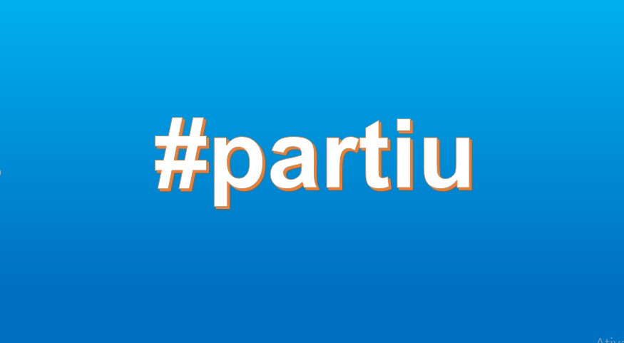 What does PARTIU mean in Brazilian Portuguese